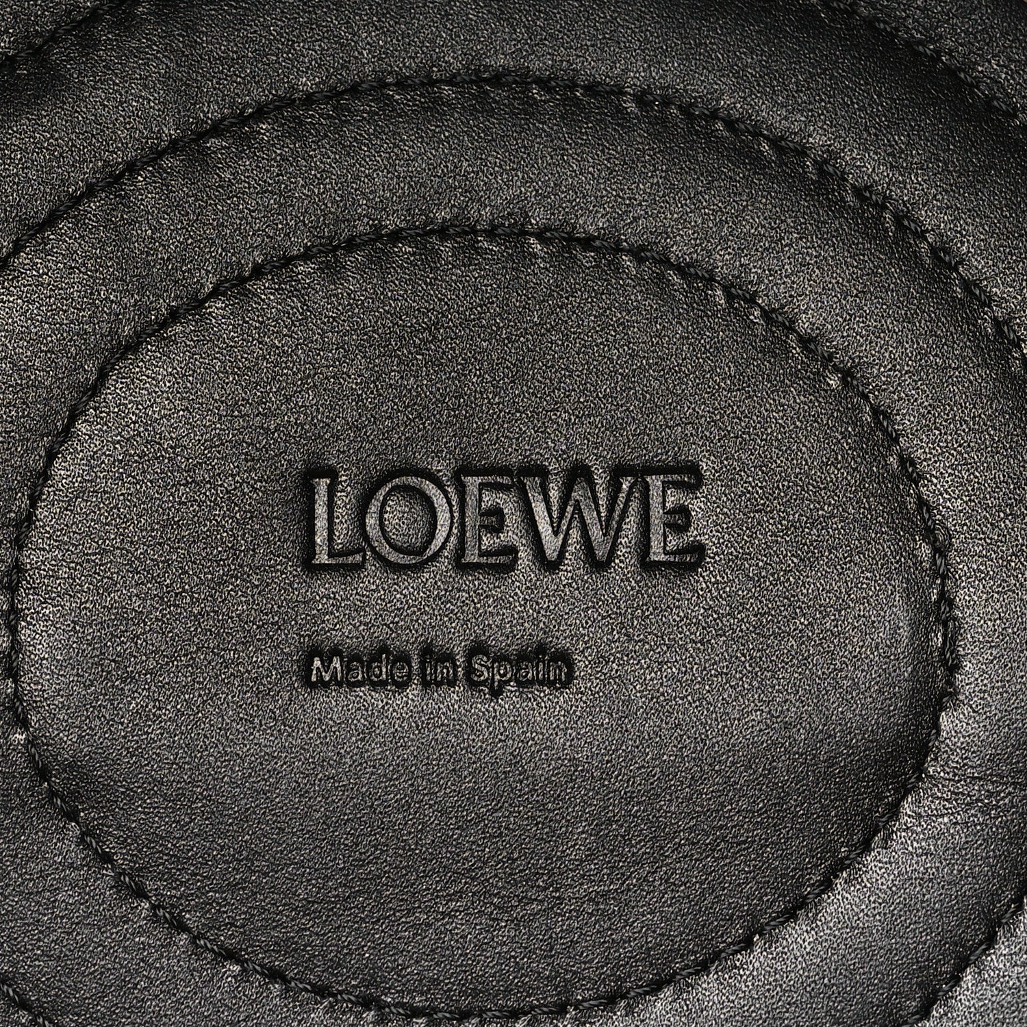 Loewe Shiny Nappa Calfskin Small Paseo Bag Black 6 of 9