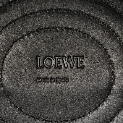 Loewe Shiny Nappa Calfskin Small Paseo Bag Black 6 of 9