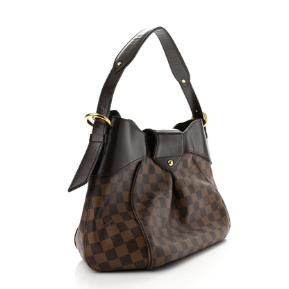 Louis Vuitton Damier Ebene Sistina MM 3 of 10