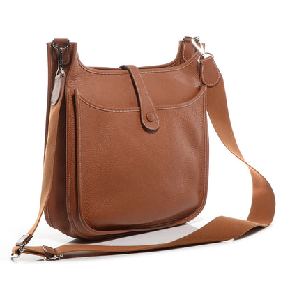 Hermes Taurillon Clemence Evelyne III GM Gold 5 of 12