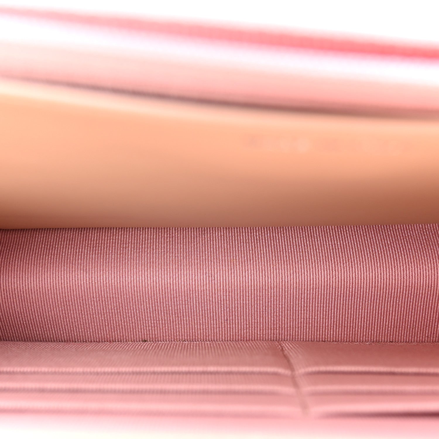 Chanel Iridescent Calfskin Quilted Wallet On Chain WOC Pink 5 of 11