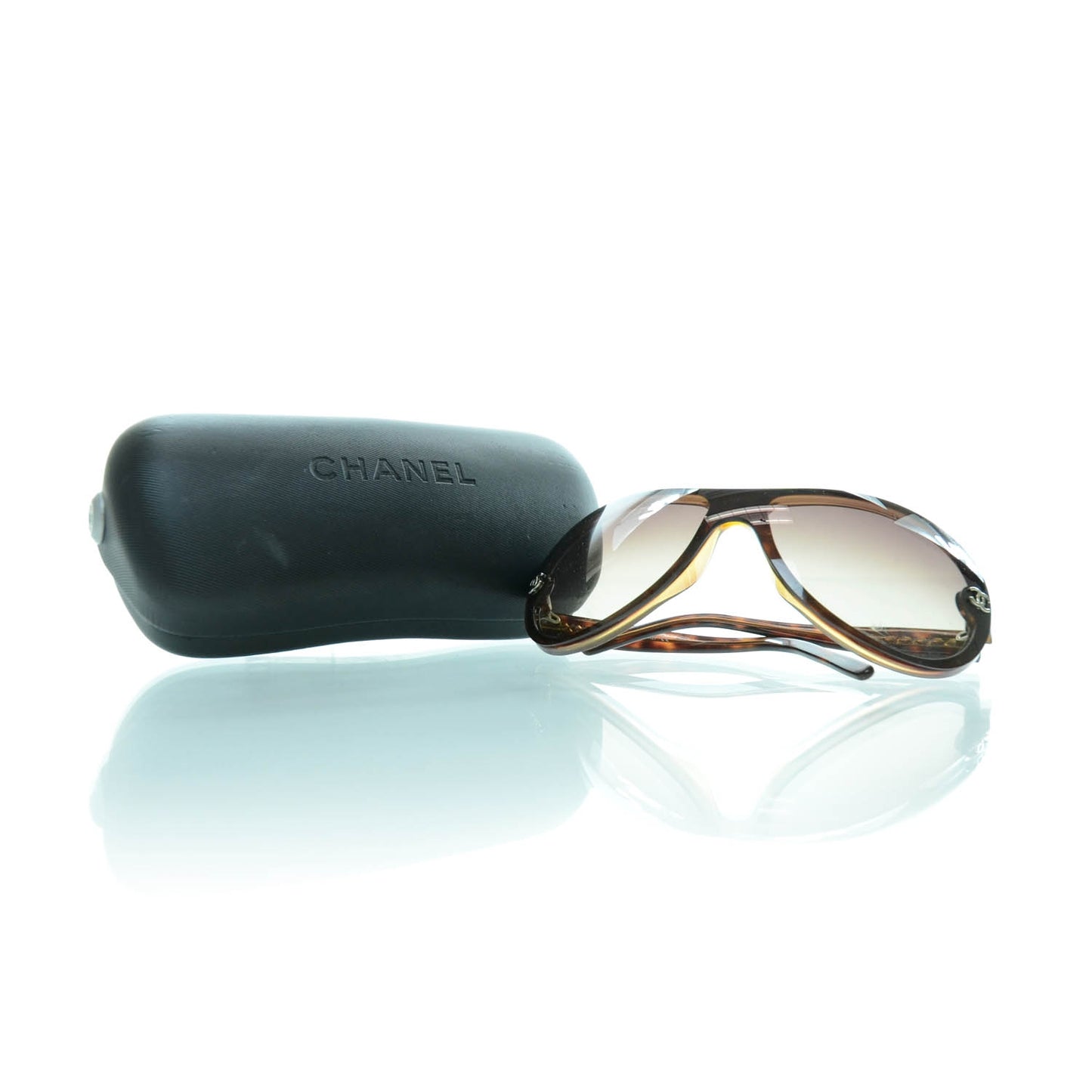 Tortoise CC Logo Sunglasses 5066