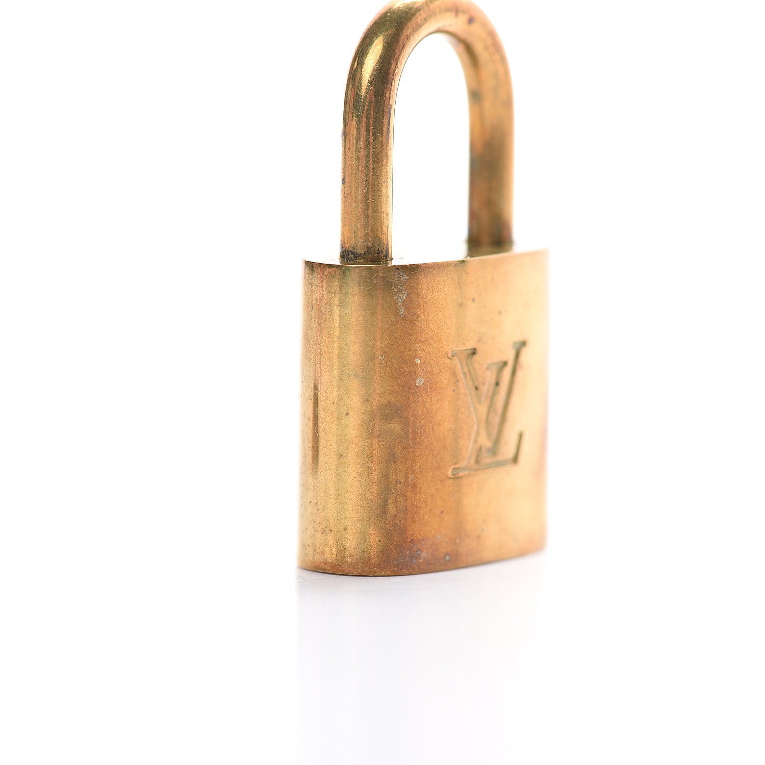 Louis Vuitton Brass Lock and 2 Keys Set #310 6 of 7