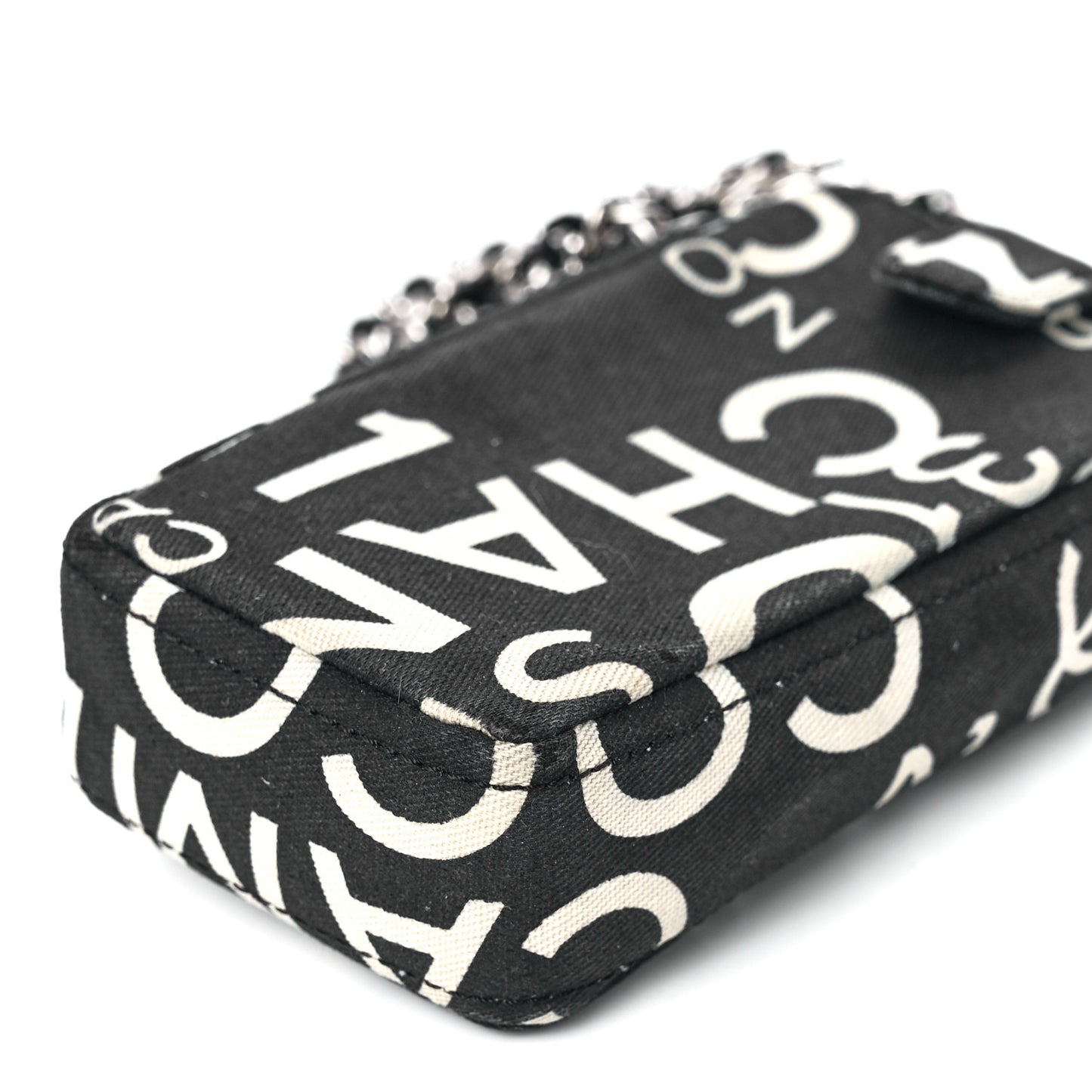 Canvas 31 Rue Cambon Phone Holder Black