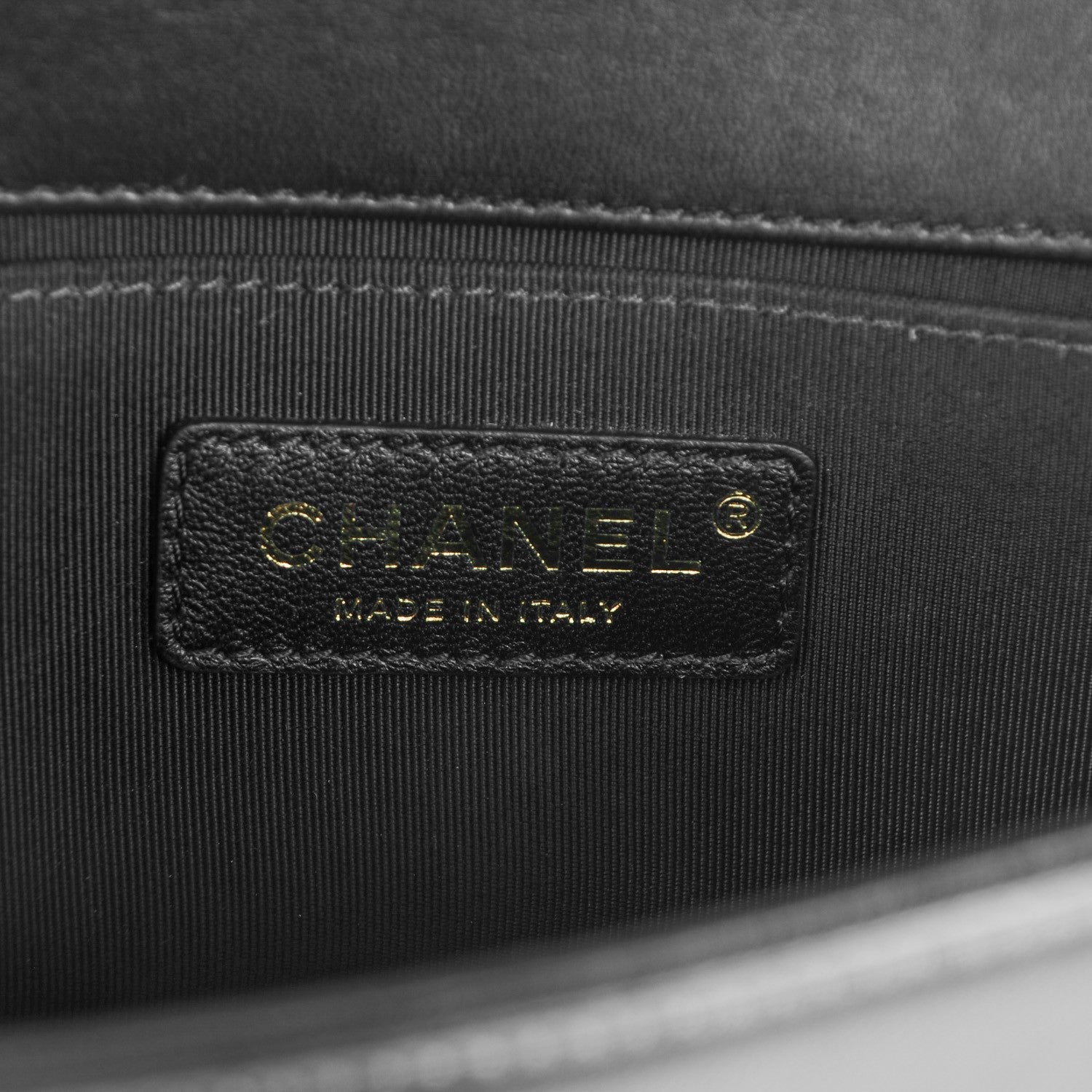 Chanel Lambskin Quilted Small Boy Flap Black 7 of 8