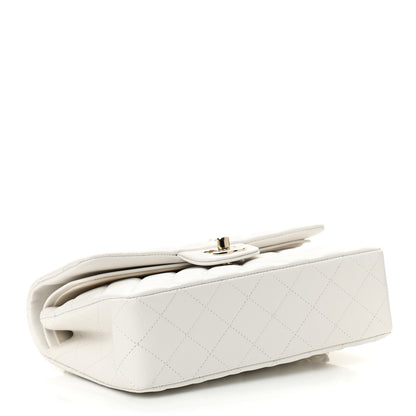 Chanel Caviar Quilted Small Double Flap White 4 of 11