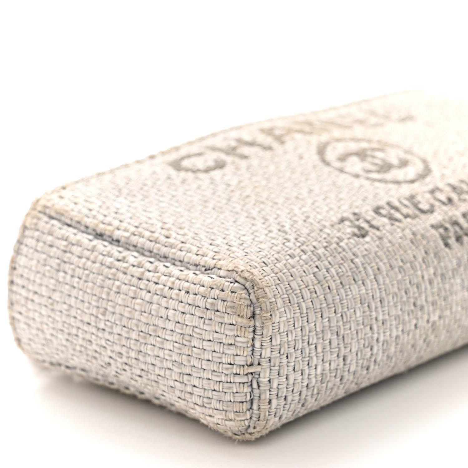 Chanel Canvas Deauville Phone Holder Crossbody 10 of 13