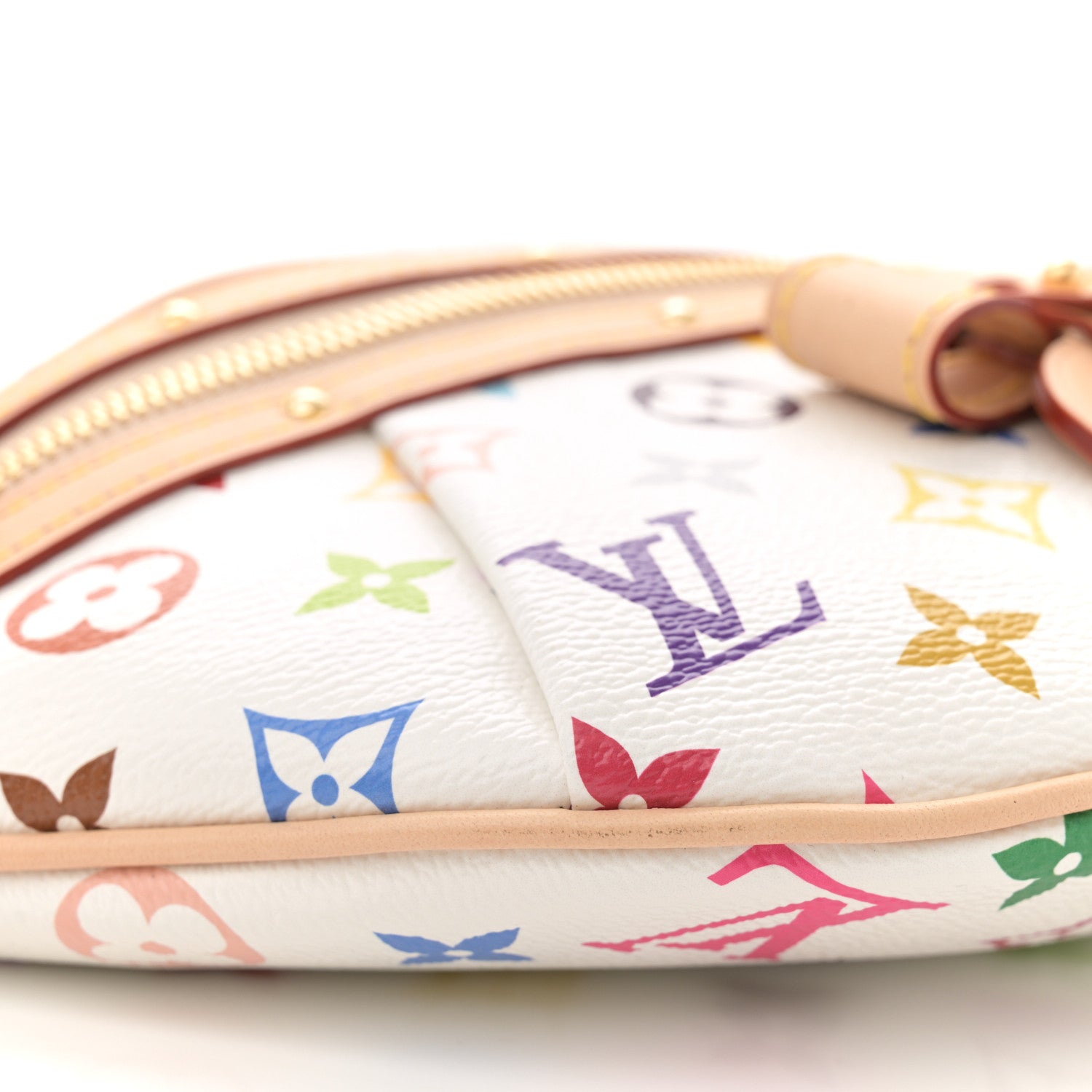 Louis Vuitton LV X TM Monogram Multicolor High Rise Bumbag White 8 of 9