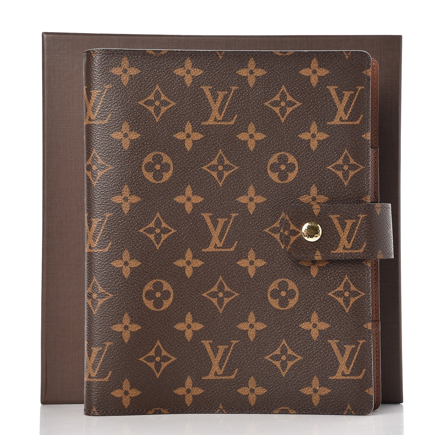 Monogram Large Ring Agenda Cover