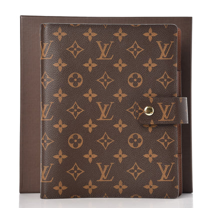 Louis Vuitton Monogram Large Ring Agenda Cover 8 of 8
