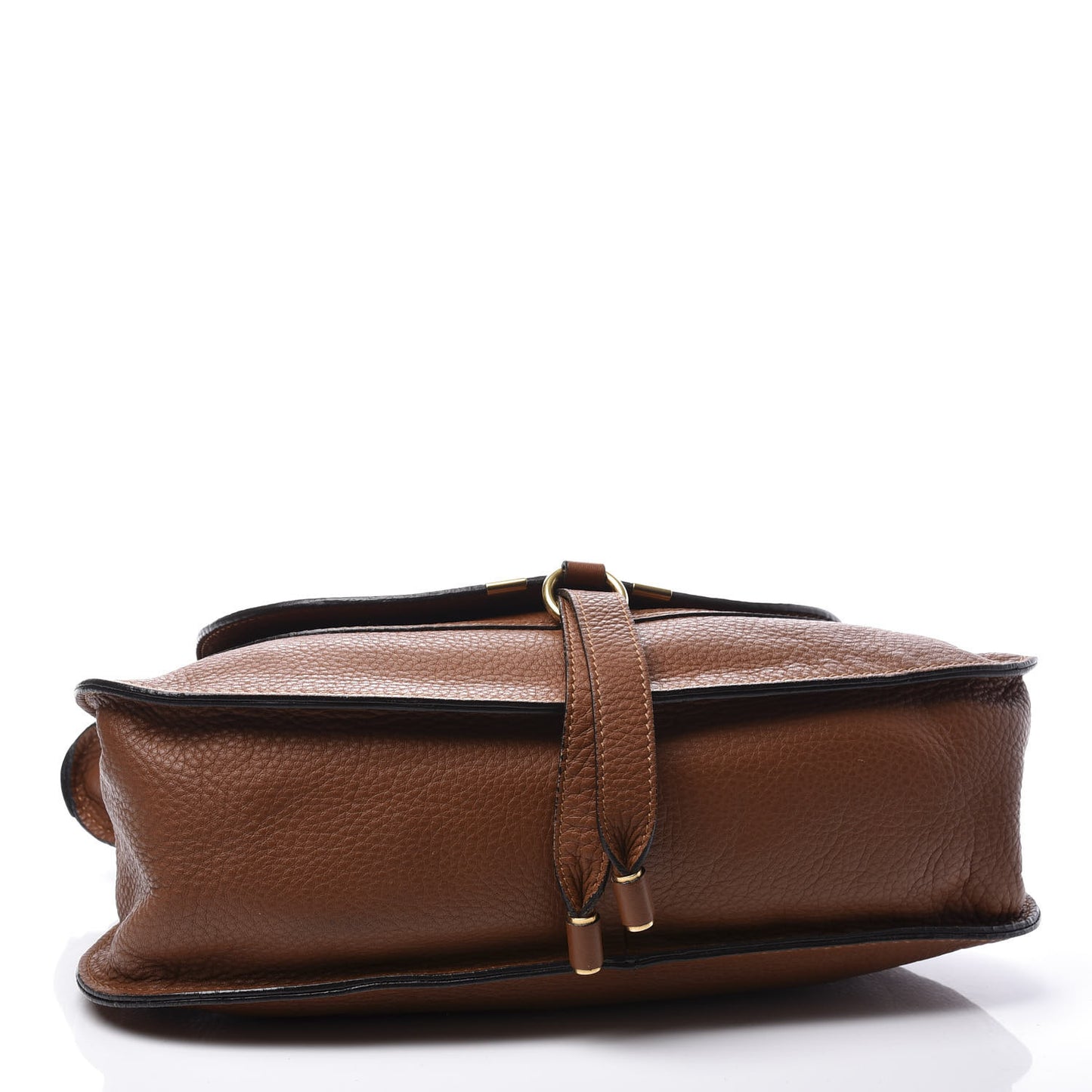 Calfskin Small Marcie Satchel Tan