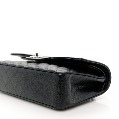 Chanel Caviar Quilted Medium Double Flap Black 11 of 12