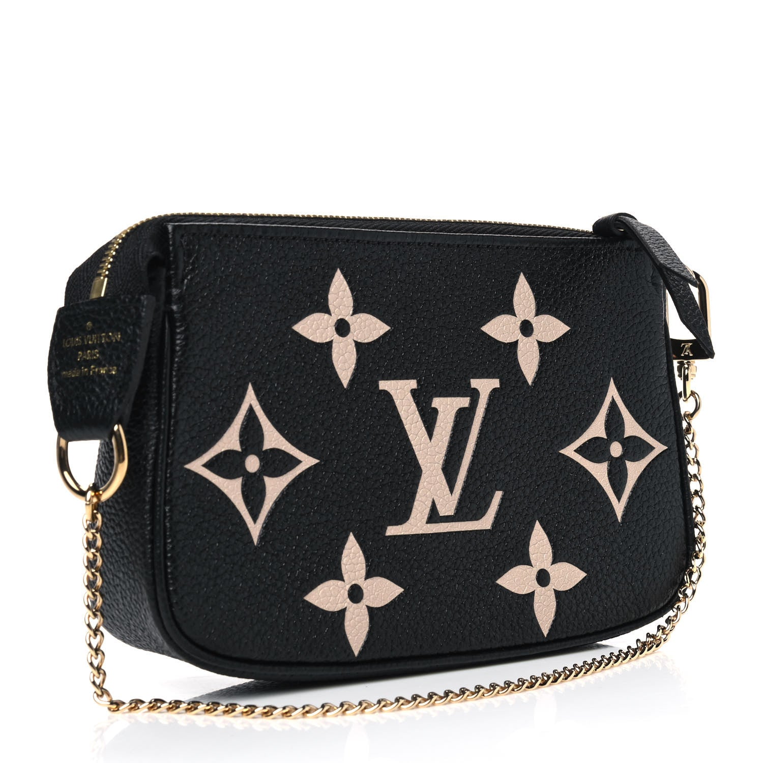 Louis Vuitton Empreinte Monogram Giant Mini Pochette Accessories Black 2 of 4