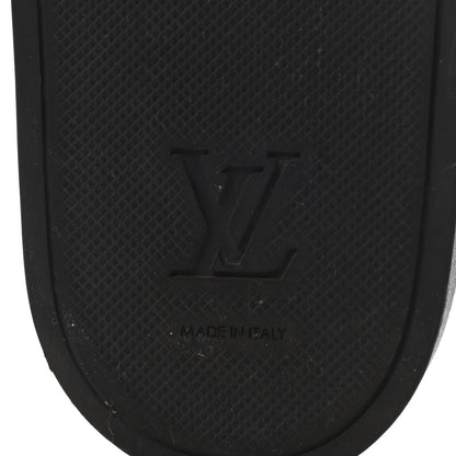 Louis Vuitton Rubber Monogram Mens Waterfront Mules 11 Macassar 6 of 8