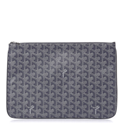 Goyard Goyardine Senat Pochette MM Grey 1 of 6