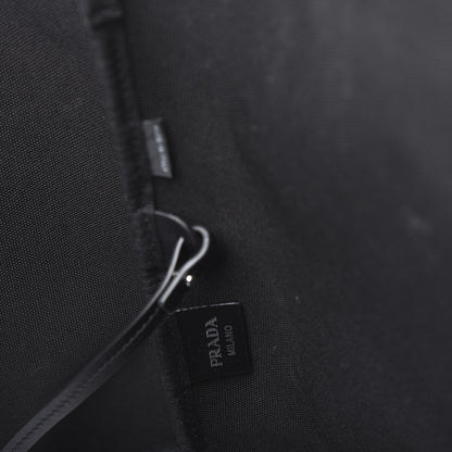 Prada Canvas Racing Logo Tote White 7 of 9