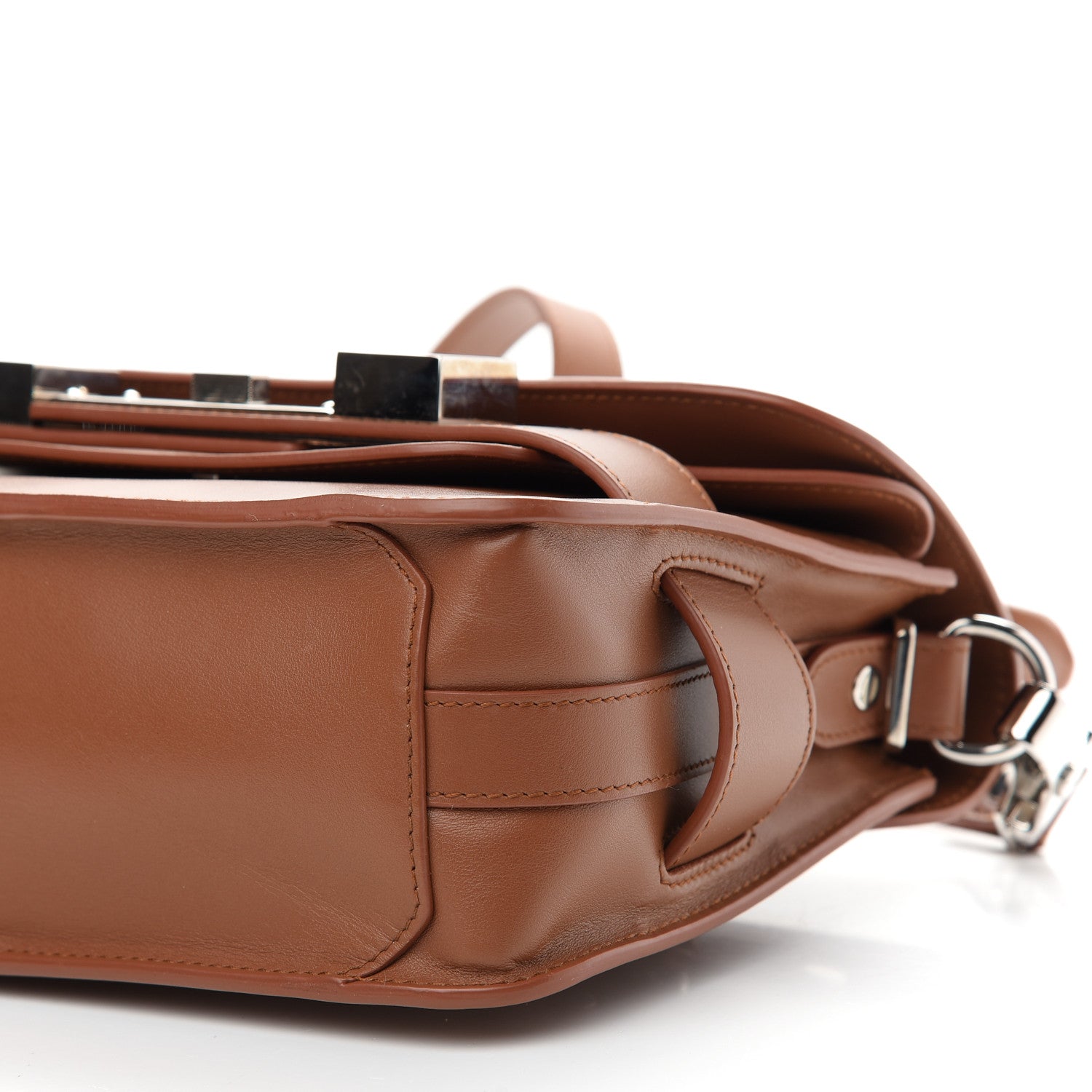 Proenza Schouler Smooth Calfskin Mini PS11 Classic Shoulder Bag Caramel 8 of 8