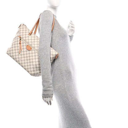 Louis Vuitton Damier Azur Iena MM 2 of 14