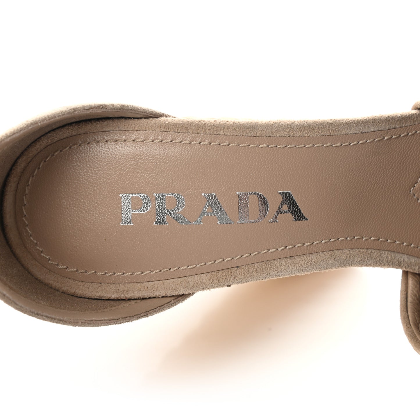 Suede Raffia Platform Sandals 36.5 Corda