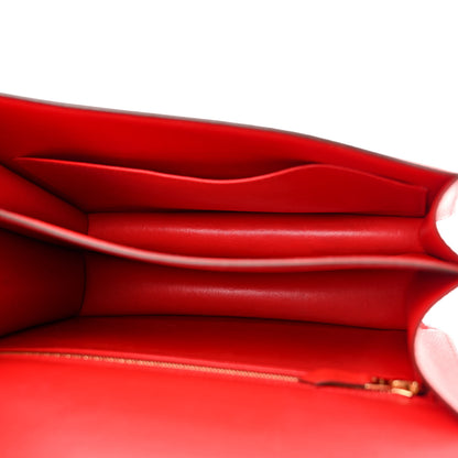 Hermes Epsom Constance 24 Rouge de Coeur 5 of 14