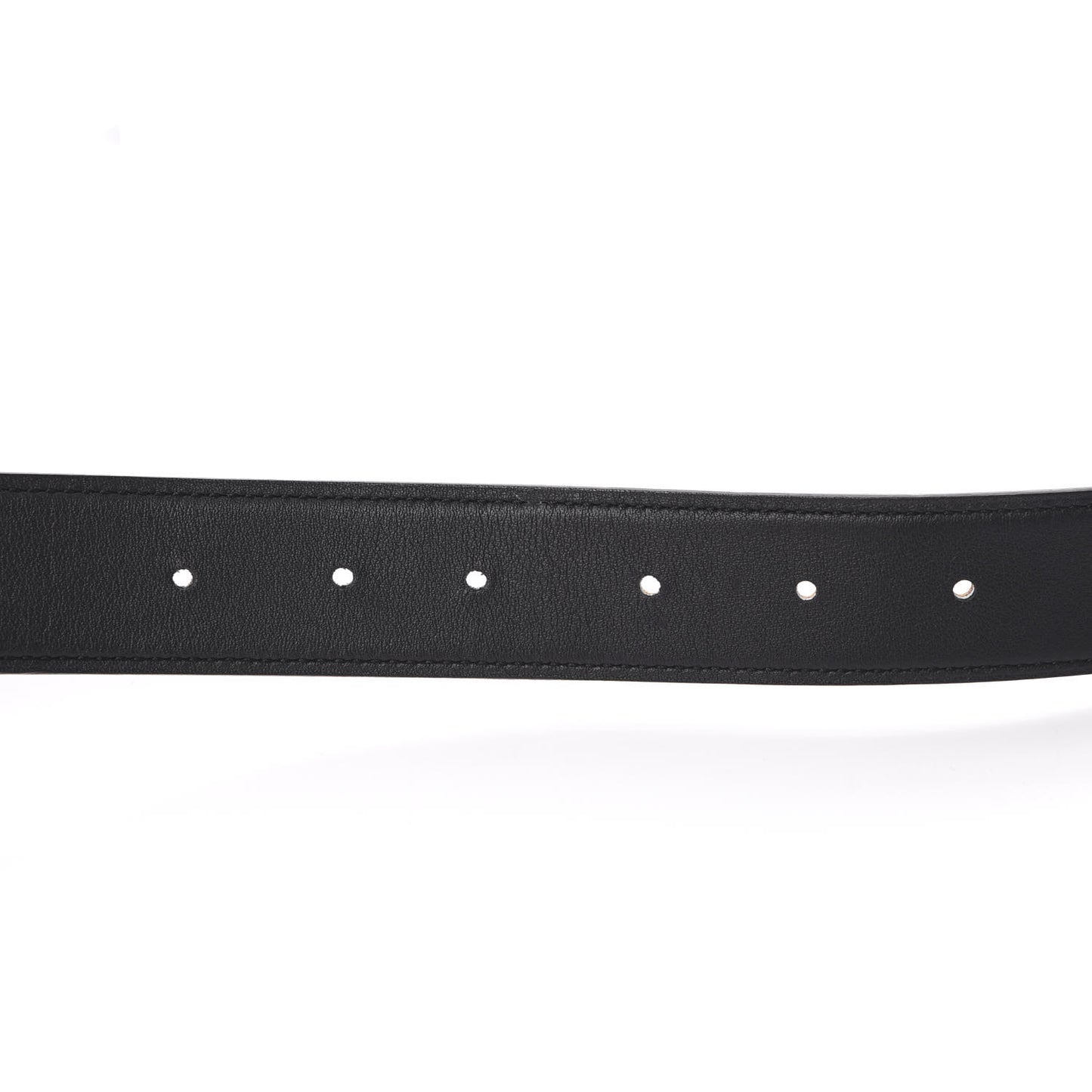 Box Epsom 32mm H Belt 80 32 Black Gold