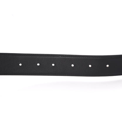Hermes Box Epsom 32mm H Belt 80 32 Black Gold 5 of 8