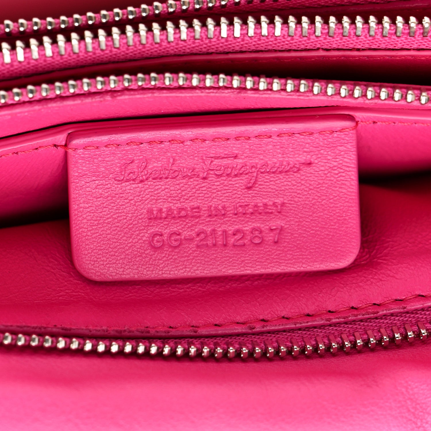 Salvatore Ferragamo Calfskin Small Viva Bow Shoulder Bag Hot Pink 8 of 11