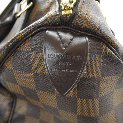Louis Vuitton Damier Ebene Speedy 25 7 of 9