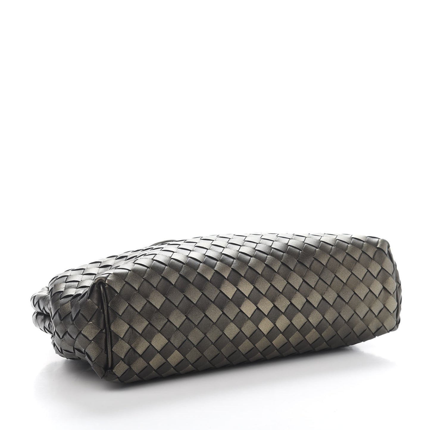 Nappa Intrecciato The Lauren 1980 Clutch Platinum
