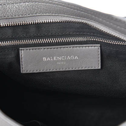 Balenciaga Chevre Silver Metallic Edge Hardware S City Gris Acier 8 of 10