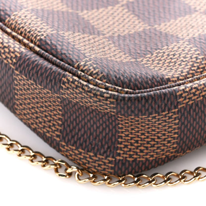 Louis Vuitton Damier Ebene Mini Pochette Accessories 10 of 10