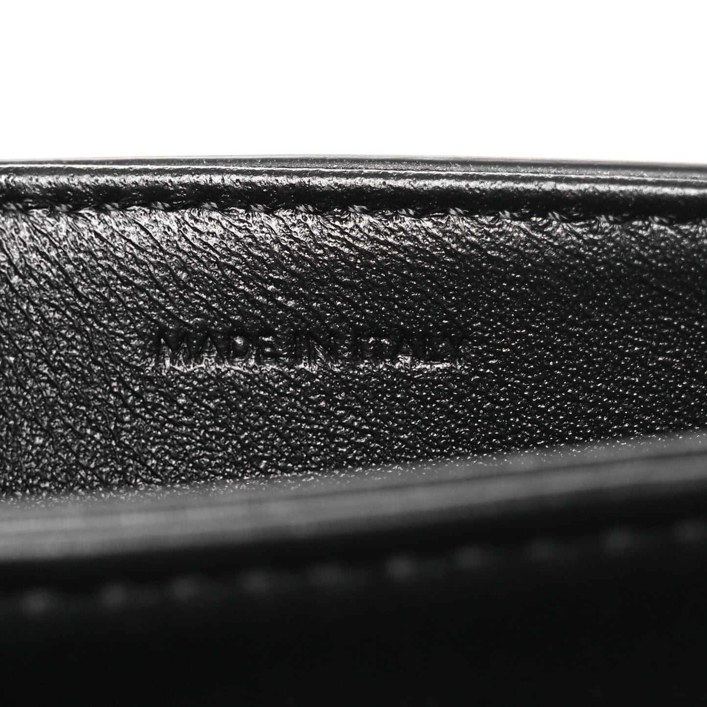 Shiny Calfskin Teen Triomphe Black