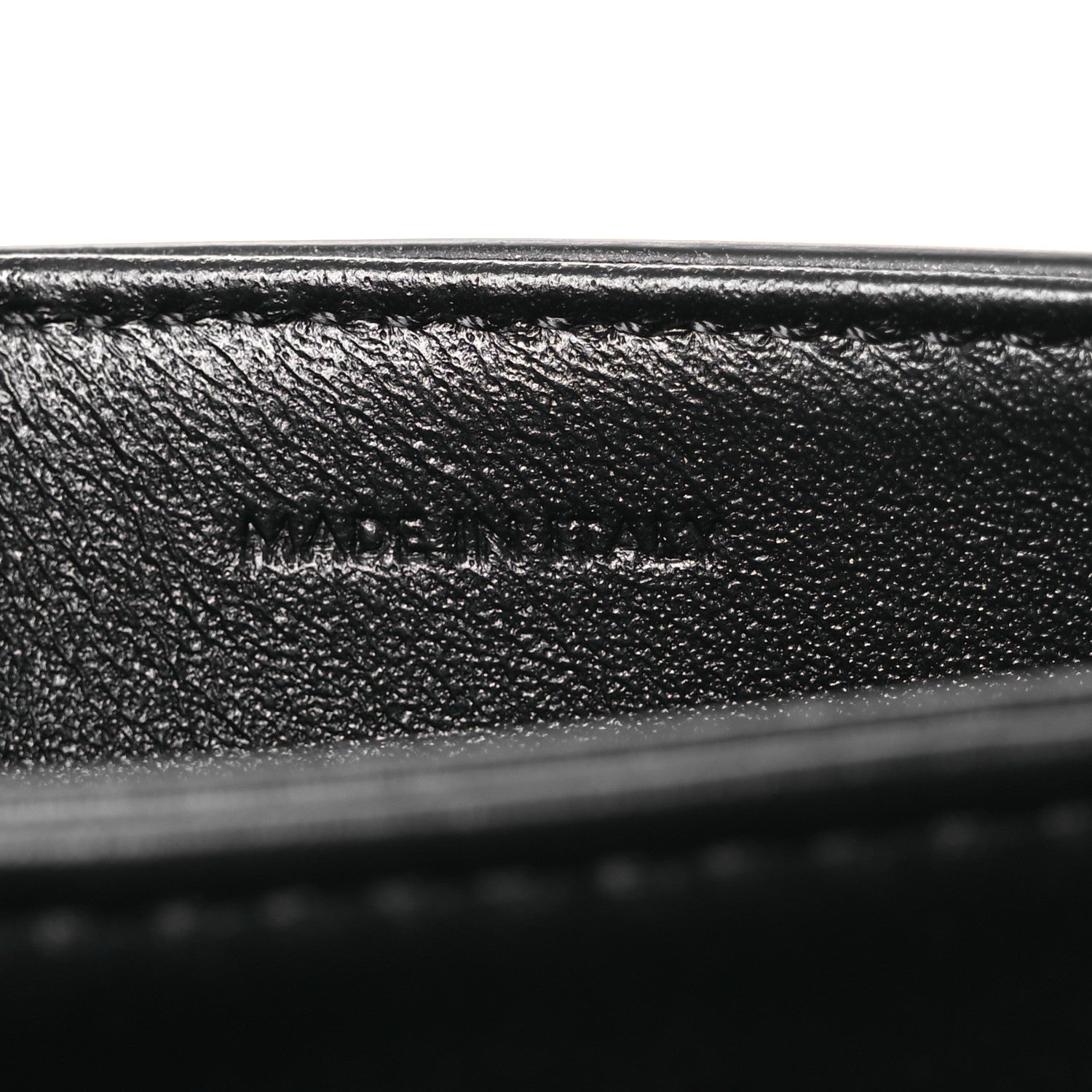 Celine Shiny Calfskin Teen Triomphe Black 7 of 14