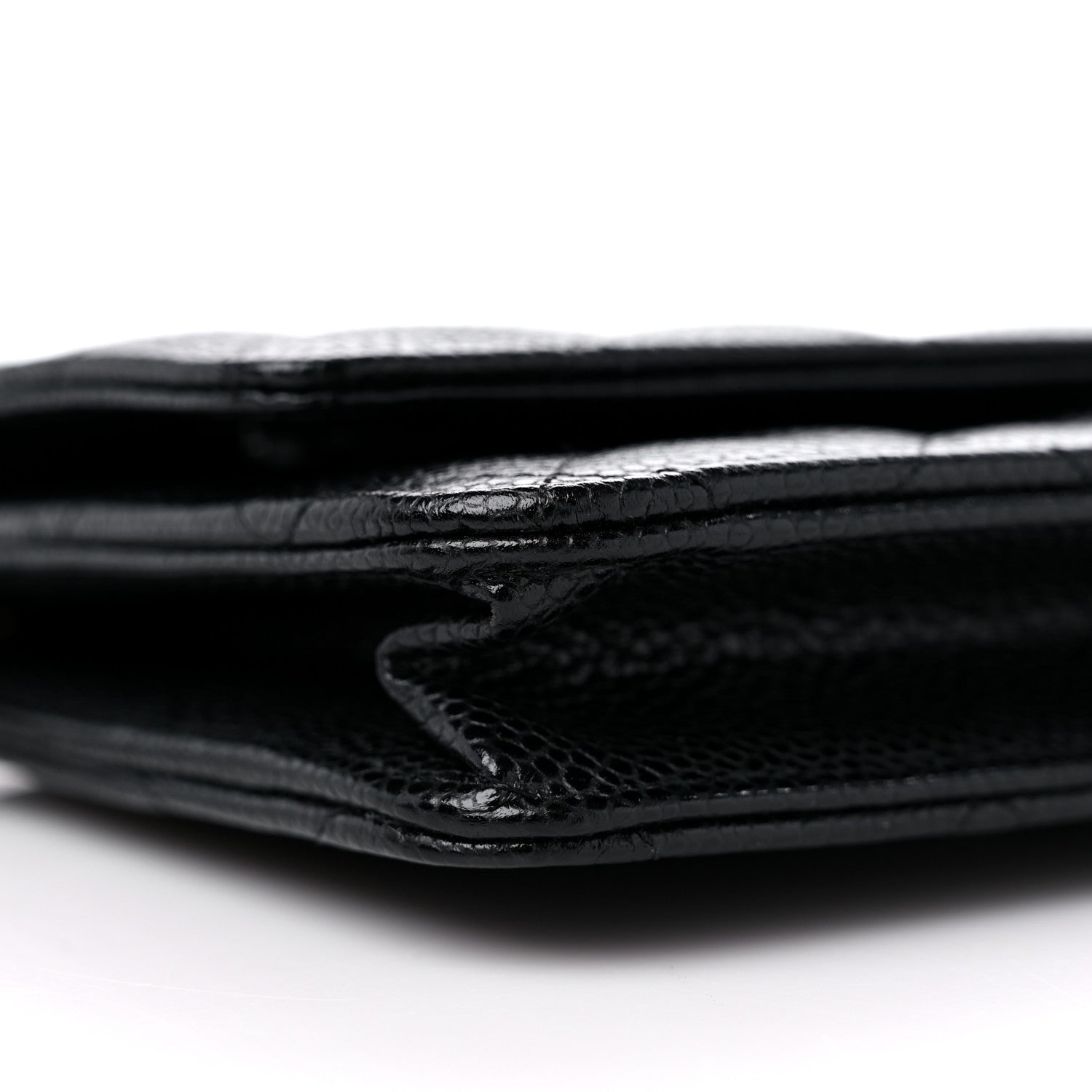 Chanel Caviar Quilted Wallet on Chain WOC Black 9 of 11
