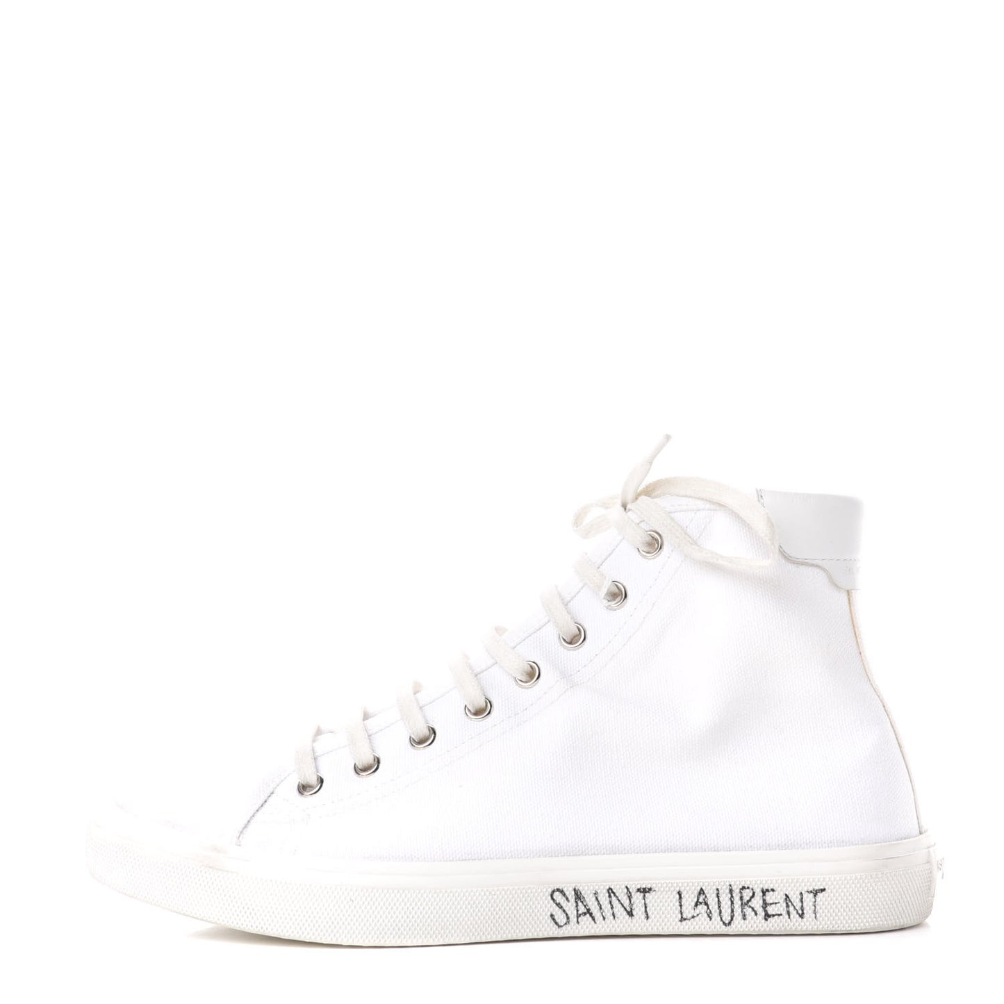 Canvas Womens Malibu High Top Sneakers 38 Optic White