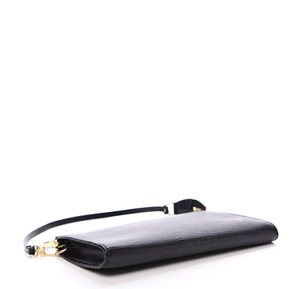 Louis Vuitton Epi Pochette Accessories 24 Black 3 of 11