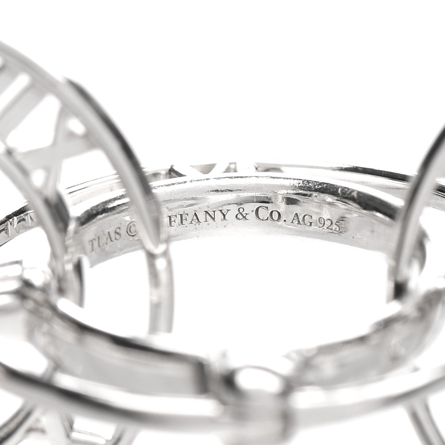 Tiffany Sterling Silver Atlas Link Necklace 5 of 5