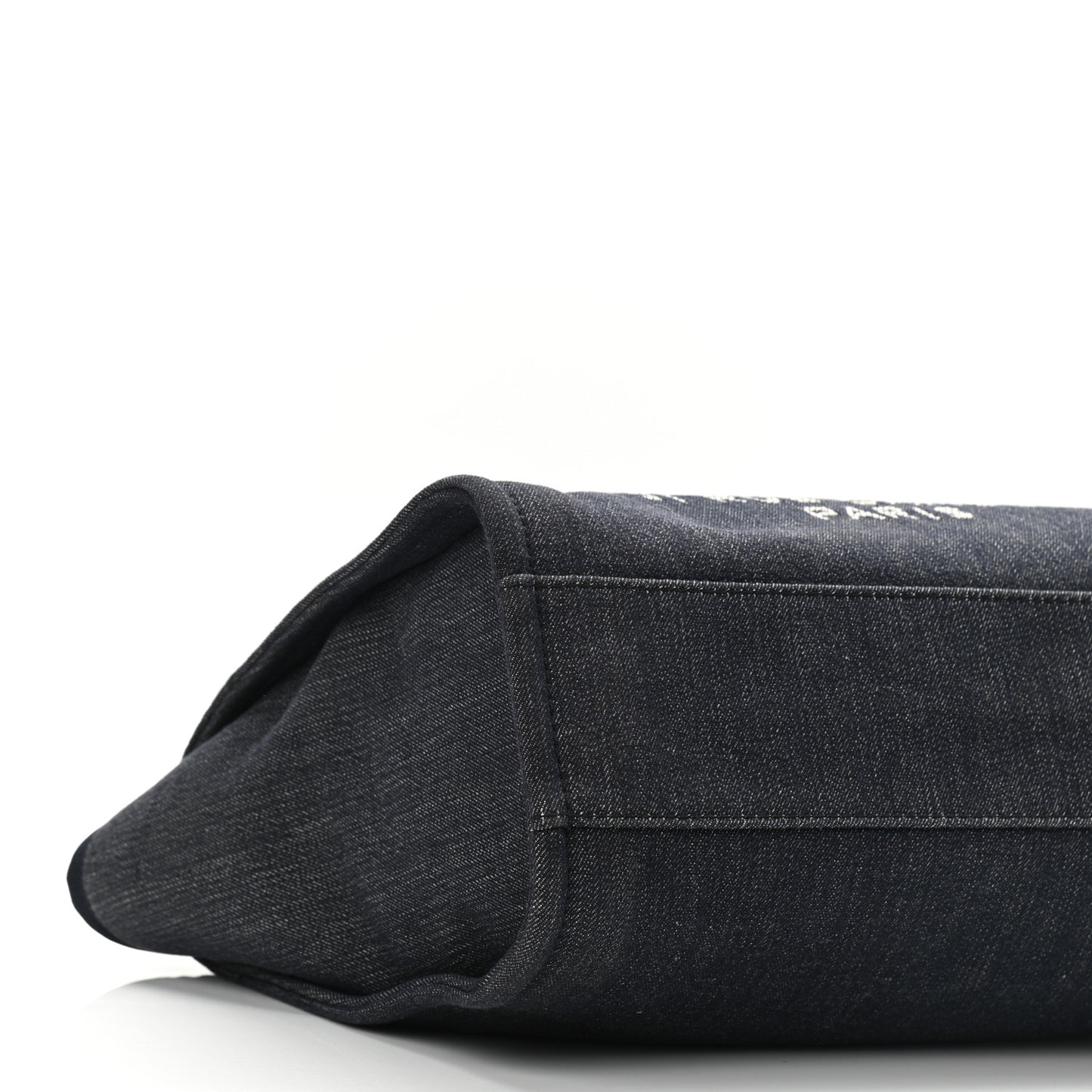 Denim Small Deauville Tote Dark Blue