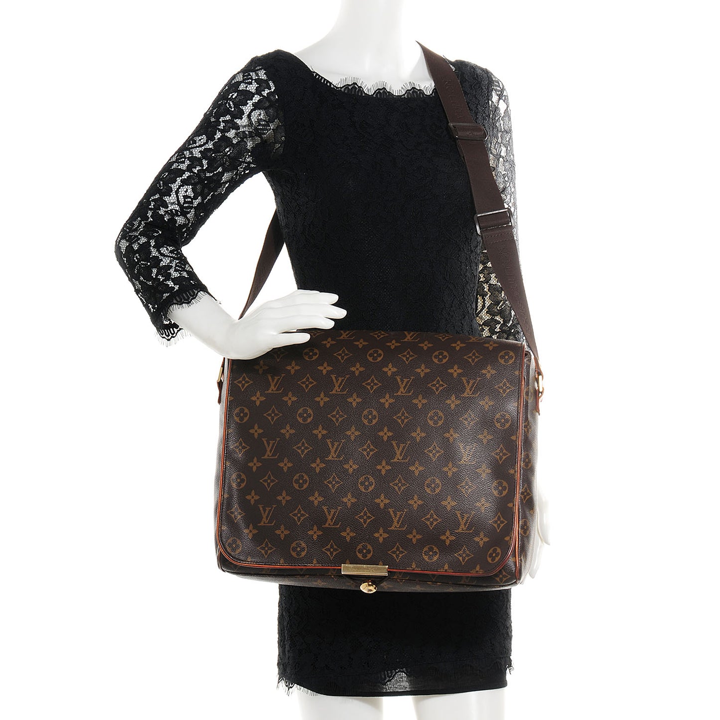 Monogram Abbesses Messenger Bag