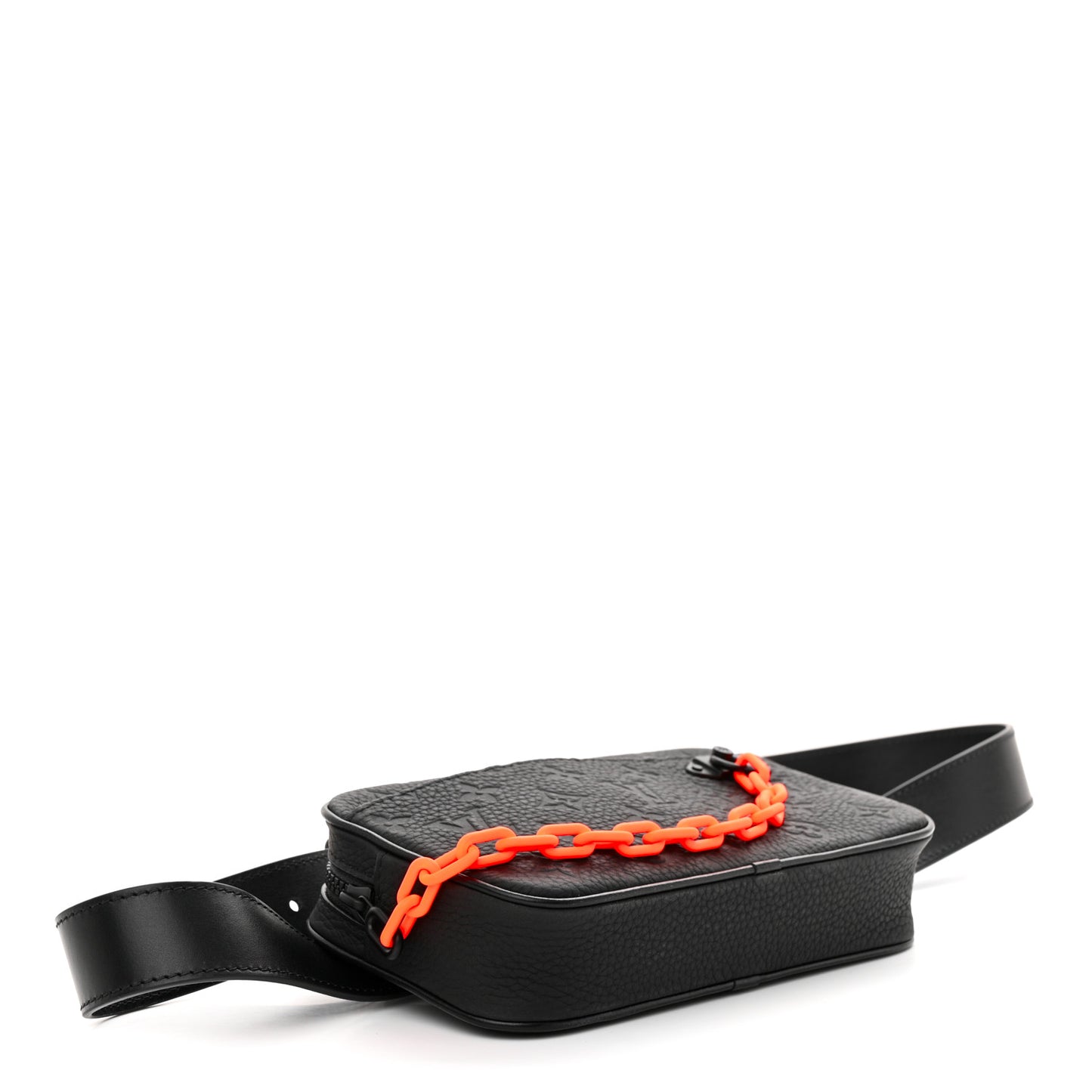 Taurillon Monogram Uniformes Solar Ray Soft Pochette Volga Belt Bag Black
