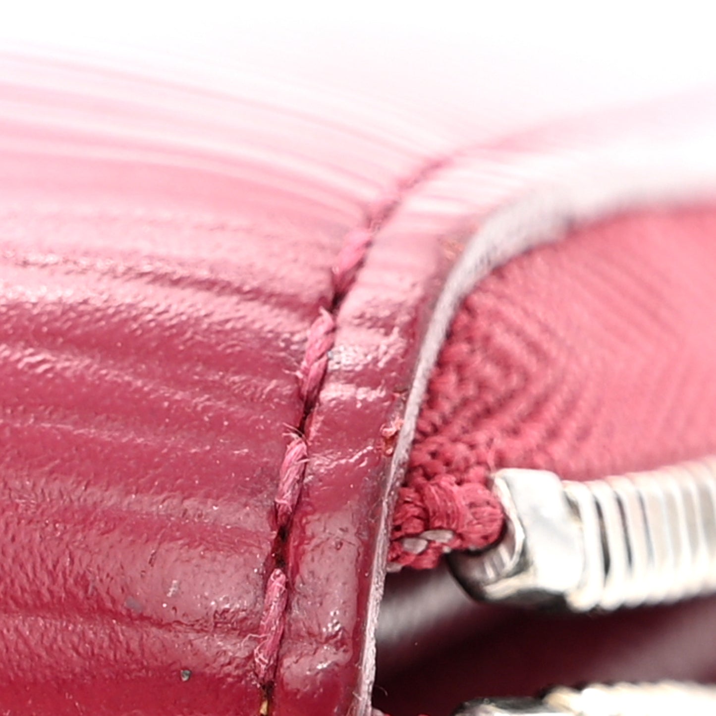 Epi Zippy Coin Purse Fuchsia