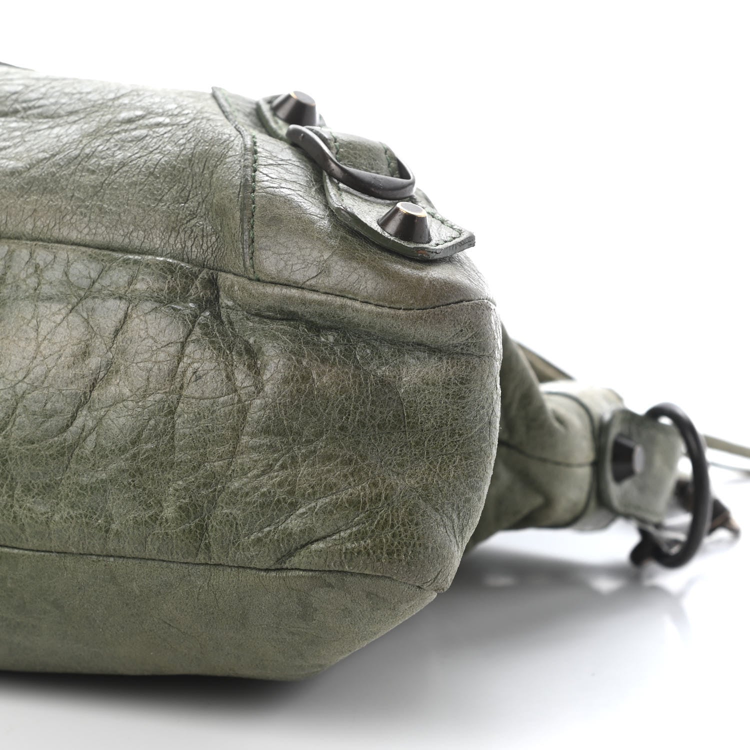 Balenciaga Agneau Classic Hardware First Vert Thyme 9 of 13