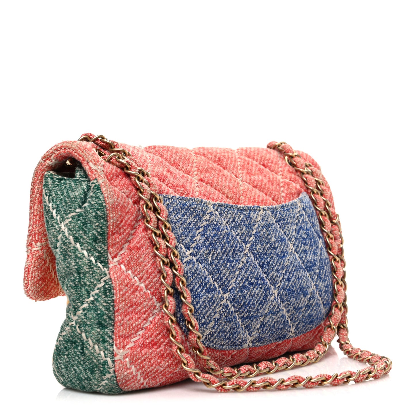 Jersey Quilted Jumbo Fabrics and Co Flap Multicolor