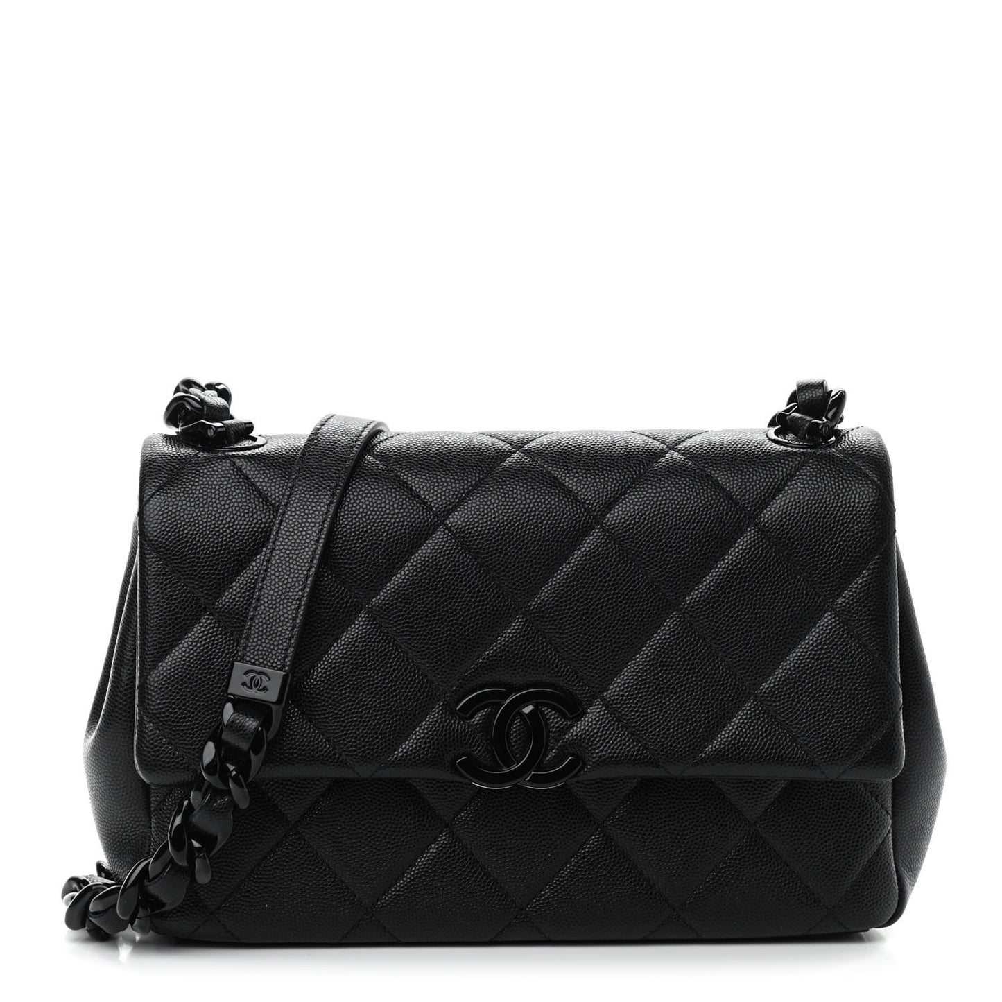 Caviar Quilted My Everything Flap Black