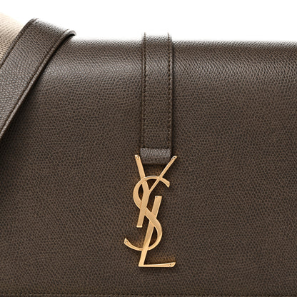 Saint Laurent Textured Calfskin Medium Classic Monogram Universite Bag Fog 7 of 9