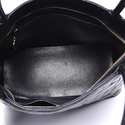 Chanel Caviar Quilted Medallion Tote Black 5 of 10