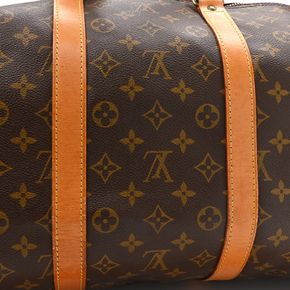 Louis Vuitton Monogram Keepall Bandouliere 55 12 of 22