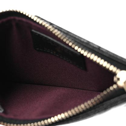 Chanel Caviar Quilted Flap Zip Card Holder Black 5 of 8