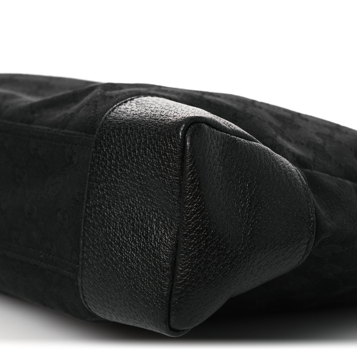 Monogram Flat Messenger Bag Black