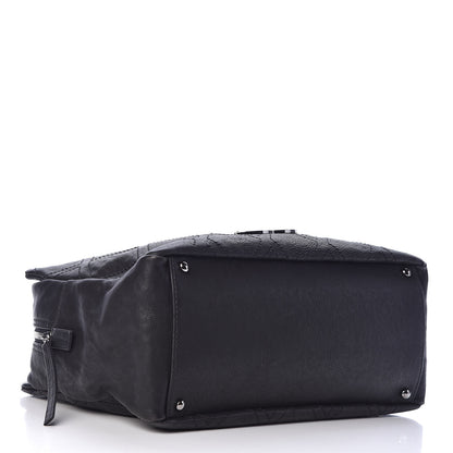 Chanel Calfskin Large Diamond Stitch Tote Black 4 of 11